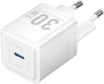 Vention FEZB0-EU USB-C GaN hálózati töltő (30W) (fehér) (FEZB0-EU) - mione