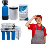 AquaPur - Valrom Pachet dedurizator Soft 10 Simplex AQUA09111010008 Aquapur VALHOH Valrom cu statie osmoza inversa si sac sare pastile (PACHET_2_AQUA09111010008)