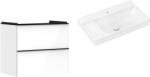 Hansgrohe Készlet szekrény Hansgrohe Xelu Q 54027670, mosdótál Hansgrohe Xelu Q 61031450