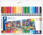 STAEDTLER Флумастри Staedtler 3200, двувърхи, 20+4 цвята (34186-А)