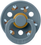 BIBS játszócumi - Studio Méhecskék Colour natúr kaucsuk 18-36 hó páva 1db tasakban - babycenter-online