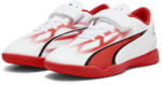 PUMA jr ultra play futballcsizma fehér/fekete/orchidea 38 fekete|színes|vörös