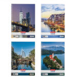 Herlitz City II A4 70 lap vonalas spirálfüzet (400201492) - haztartasibolt
