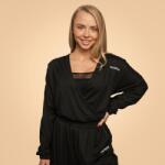 GymBeam BeastPink Дамски топ Breeze Black M