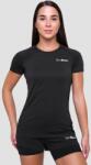 GymBeam Дамска тениска за бягане Pulse Running Black M