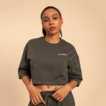 GymBeam BeastPink Дамска тениска Cropped Serenity Shadow XS