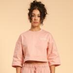 GymBeam BeastPink Дамска тениска Cropped Serenity Pink M
