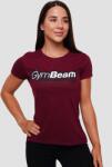 GymBeam Дамска тениска Beam Burgundy XL