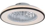 Rábalux Ventilátoros LED lámpatest , mennyezeti , 48W , CCT , dimmelhető , fekete , távirányítóval , Rábalux , DALFON2 (71331)