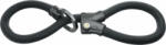 ABUS láncos lakat Infinity Loop 1806/110, fekete (AB38114)