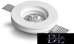 ELDLUX Gipsz süllyesztett spot lámpatest 1xGU10 ∅100x33mm IP20 fehér (GS-04) - dreamlighting