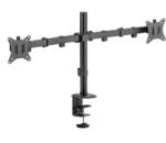 SBOX LCD-352/2-2 17"-32" dönthető, forgatható asztali dual monitor tartó konzol (SBOX LCD-352/2-2) - nyomtassingyen
