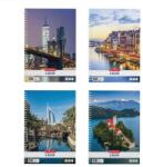 Herlitz City II A4 70 lap vonalas spirálfüzet (400201492) - tintasziget