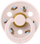 BIBS játszócumi - Studio Méhecskék Colour natúr kaucsuk 0-6 hó szirom 1db