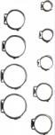 BGS technic Set coliere de furtun, material otel inox Ø 5, 8 - 21 mm 170 piese (BGS 14115) (14115)