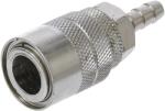 BGS technic Cuplă rapidă aer comprimat cu racord furtun 6 mm SUA / Franţa (BGS 7058) (7058)
