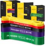 4FIZJO Set de 5 elastice de rezistență POWER BAND - 4fizjo - 130,49 RON