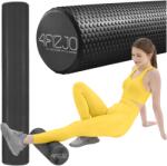 4FIZJO Roller de masaj cu proeminențe CARE+ 90 cm Negru