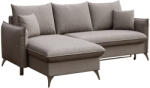 Rodier Szürke kárpitozott sarokkanapé Brim 230 cm, bal (RODIER-BRIM-211A-4L)