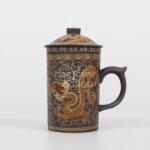 NANGA Cană din ceramică dragon chinezesc cu infuzor
