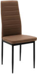 PAKKETO Scaun Parker, Alb - Bej, 42x48x98 cm (270-000003)