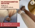  Július 28- Hétfő, Hajhosszabbítás Technikák Molnár Ilonával Teljes ár