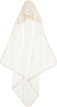 Little Dutch Prosop cu gluga cu broderie 100 x 100 cm - Fairy Wonders - Little Dutch