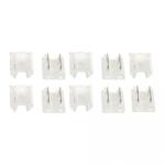 Lightex Конектор за LED лента за еднократна употреба 4в1, 2PIN, SMD/COB, 8 мм, IP20 - Lightex (521AL0001180)