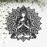 DUBLEZ Mandala Boho de perete - Yoghină