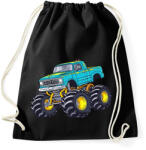printfashion Monster - Sportzsák, Tornazsák - Fekete (17397731)