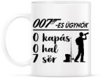 printfashion 007 ügynök horgász - Bögre - Fehér (17220793)