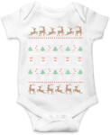 printfashion Karácsonyi csúnya pulcsi - Baba Body - Fehér (16998444)