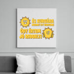 printfashion És kurvára megint itt vagyunk - Vászonkép - Fehér (17301900)