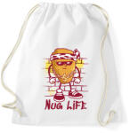 printfashion Chicken nuggets - Sportzsák, Tornazsák - Fehér (17179824)