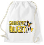printfashion Szia bátyus! Helyzet? - Sportzsák, Tornazsák - Fehér (17355470)