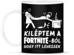 printfashion Fortnite - Bögre - Fekete (17045976)