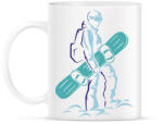 printfashion Snowboard - Bögre - Fehér (17017276)