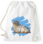 printfashion Fóka - Sportzsák, Tornazsák - Fehér (17168698)