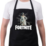 printfashion Fortnite The Widow - Kötény - Fekete (17448867)