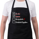 printfashion Ballagás Iskola fehér - Kötény - Fekete (17366546)