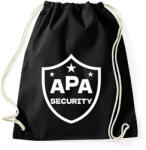 printfashion Apa security fehér - Sportzsák, Tornazsák - Fekete (17460843)