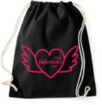 printfashion Valentin nap - Sportzsák, Tornazsák - Fekete (17260191)