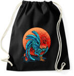 printfashion Kakas - Sportzsák, Tornazsák - Fekete (16900621)