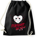 printfashion Február 14 Jason - Sportzsák, Tornazsák - Fekete (17228159)