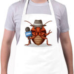 printfashion Független újságíró - Kötény - Fehér (17348120)