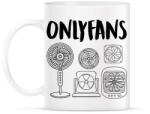 printfashion Onlyfans - Bögre - Fehér (17489021)