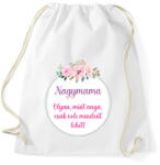 printfashion Nagymama olyan mint anya - Sportzsák, Tornazsák - Fehér (17447216)