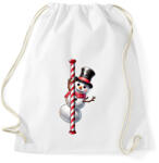 printfashion Hóember - Sportzsák, Tornazsák - Fehér (17016137)