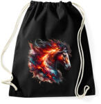 printfashion ló - Sportzsák, Tornazsák - Fekete (17279018)