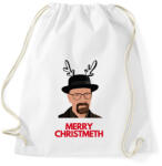 printfashion Merry Christmeth - Sportzsák, Tornazsák - Fehér (16885204)